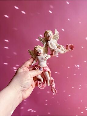 1998 House of Lloyd - Around the World Cherub Wall Hangings